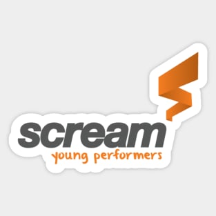 Scream Management | Young Performers Logo Sticker